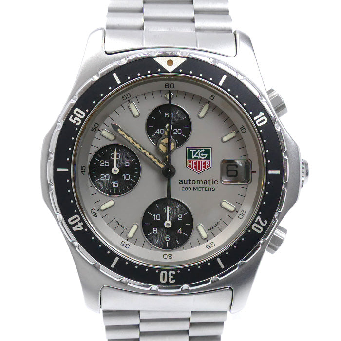 TAG HEUER タグホイヤー クロノグラフ デイト 腕時計 自動巻き 870.206 稼働品 メンズ【中古】