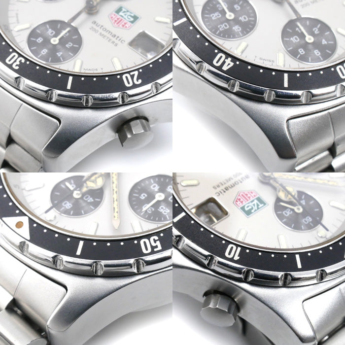 TAG HEUER タグホイヤー クロノグラフ デイト 腕時計 自動巻き 870.206 稼働品 メンズ【中古】