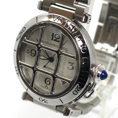 CARTIER カルティエ パシャ グリッド 38mm 腕時計 自動巻き W31040H3 メンズ【中古】