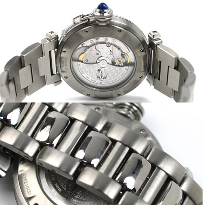 CARTIER カルティエ パシャ グリッド 38mm 腕時計 自動巻き W31040H3 メンズ【中古】