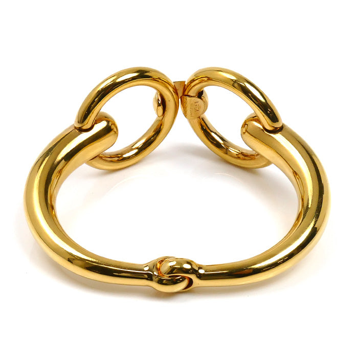 GUCCI グッチ メタル ホースビット バングル 77.8g トムフォード期