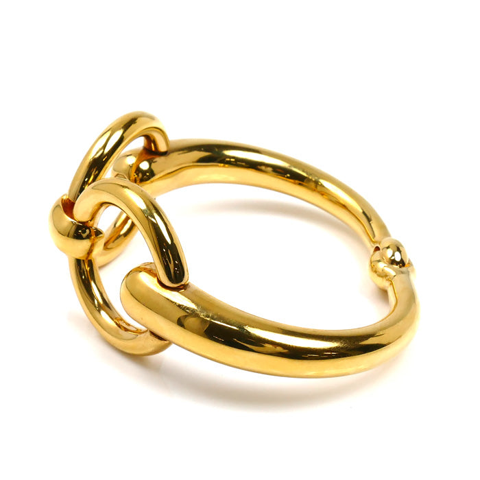 GUCCI グッチ メタル ホースビット バングル 77.8g トムフォード期