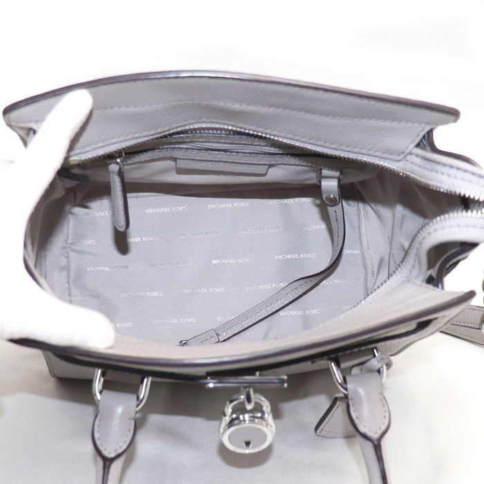 Michael Kors マイケルコース 2Wayショルダーバッグ グレー 30T7SHMS1L レディース【中古】