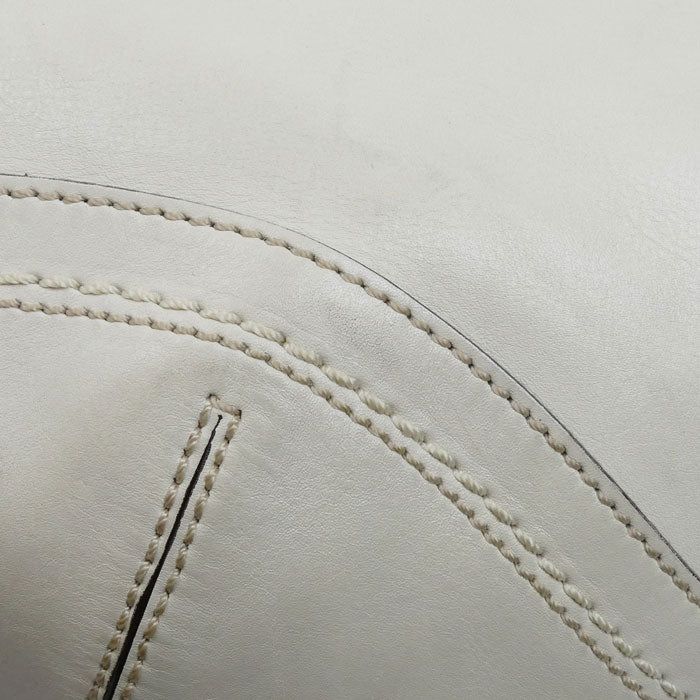 COACH コーチ オールレザー ホーボー ショルダーバッグ ホワイト 10043 ワンショルダー レディース【中古】