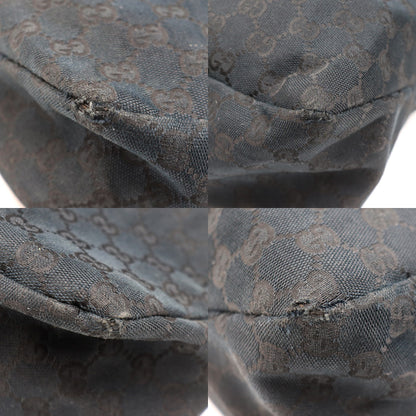 GUCCI グッチ ホースビット ラージ ホーボー ショルダーバッグ ブラック 114900 レディース【中古】