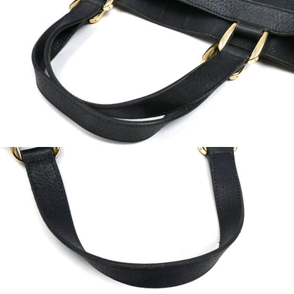 GUCCI グッチ GGキャンバス アビー トートバッグ ブラック 130739 レディース【中古】