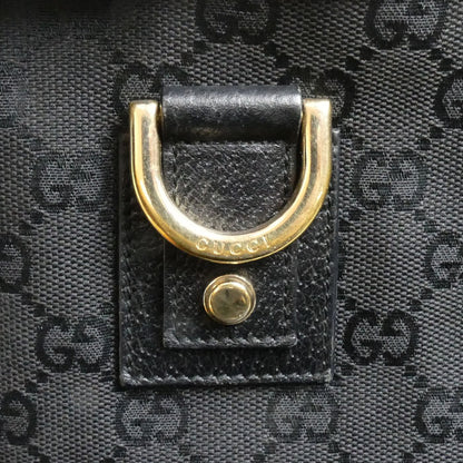 GUCCI グッチ GGキャンバス アビー トートバッグ ブラック 130739 レディース【中古】