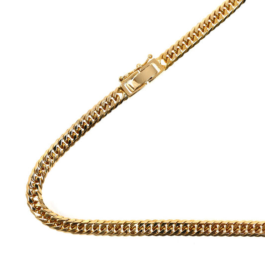 K18YG イエローゴールド ネックレス 喜平6面Wカット 30.1g 50cm メンズ【中古】