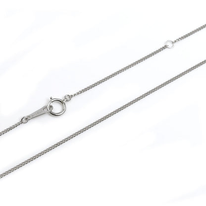Pt850プラチナ ネックレス 喜平2面カット 2.5g 44cm レディース【中古】