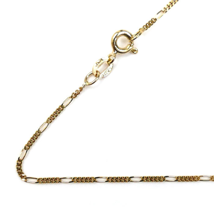 K18YG イエローゴールド ネックレス 2.3g 40cm レディース【中古】