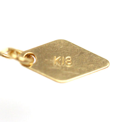 K18YG イエローゴールド デザイン ブレスレット 2.3g 15～18cm レディース【中古】