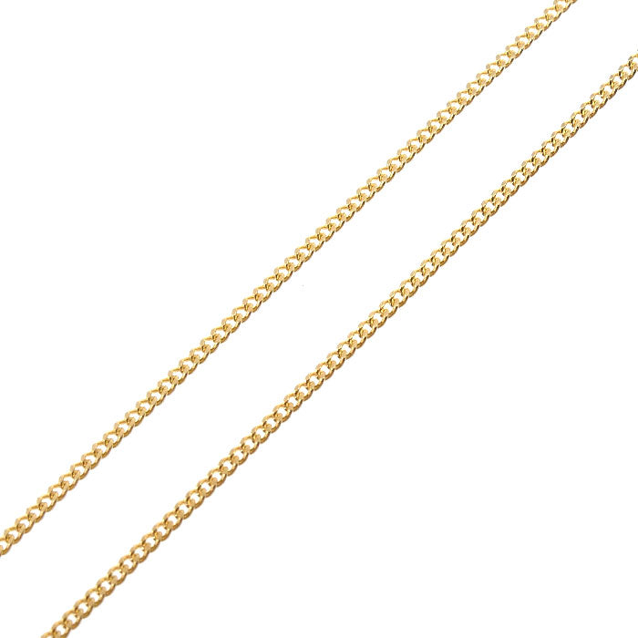 K18YG イエローゴールド ネックレス 喜平2面カット 1.7g 60cm ユニセックス【中古】