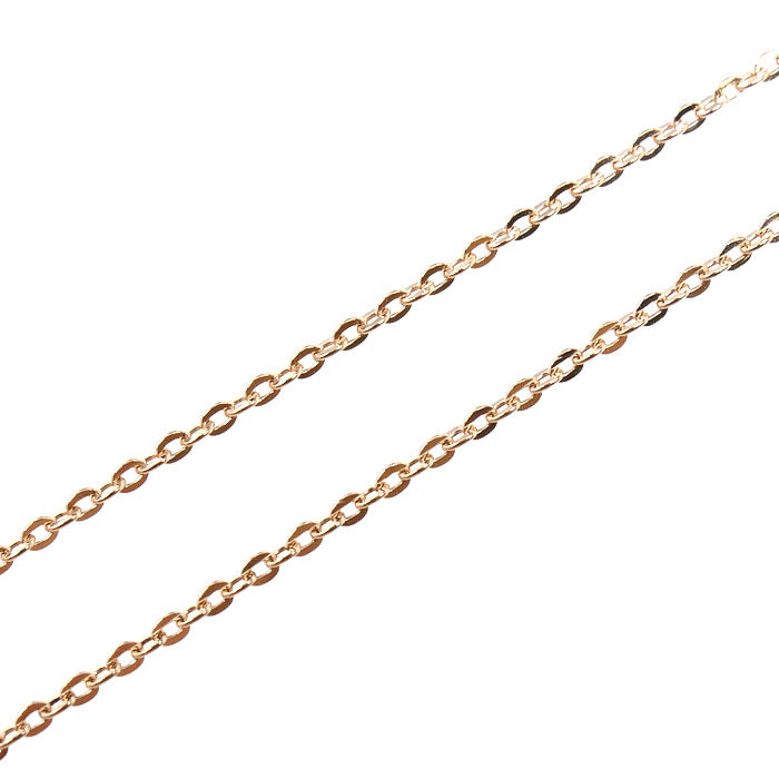 canal4℃ カナルヨンドシー シルバー キュービックジルコニア PGコーティング ネックレス 151834121011 1.3g 40cm レディース【中古】【美品】