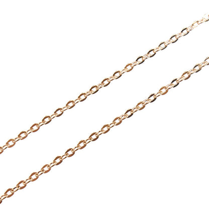 canal4℃ カナルヨンドシー シルバー キュービックジルコニア PGコーティング ネックレス 151834121011 1.3g 40cm レディース【中古】【美品】