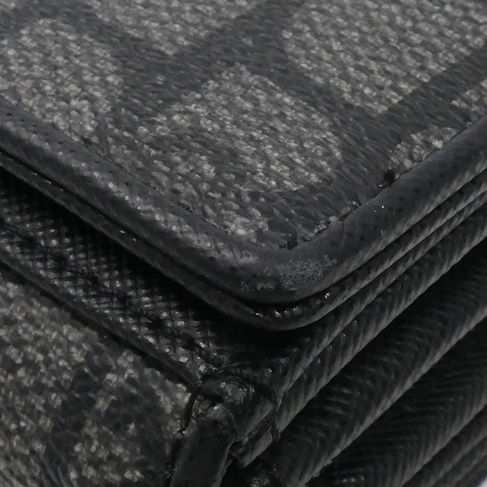 Pinky&Dianne ピンキー＆ダイアン パドロック フラップ ウォレット 長財布 グレー/ブラック PDLWBET1 レディース【中古】