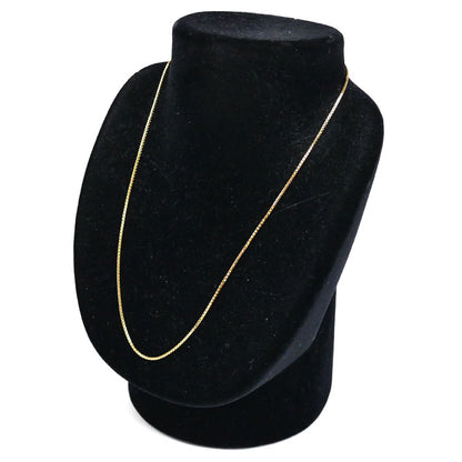 K18YG イエローゴールド ネックレス ベネチアン 5.8g 45cm レディース【中古】