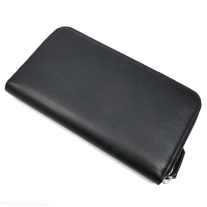 FENDI フェンディ FFロゴ ジップアラウンド ウォレット 長財布 ラウンドファスナー ブラック/ブラック 7M0276 A8VC F17BJ メンズ【中古】