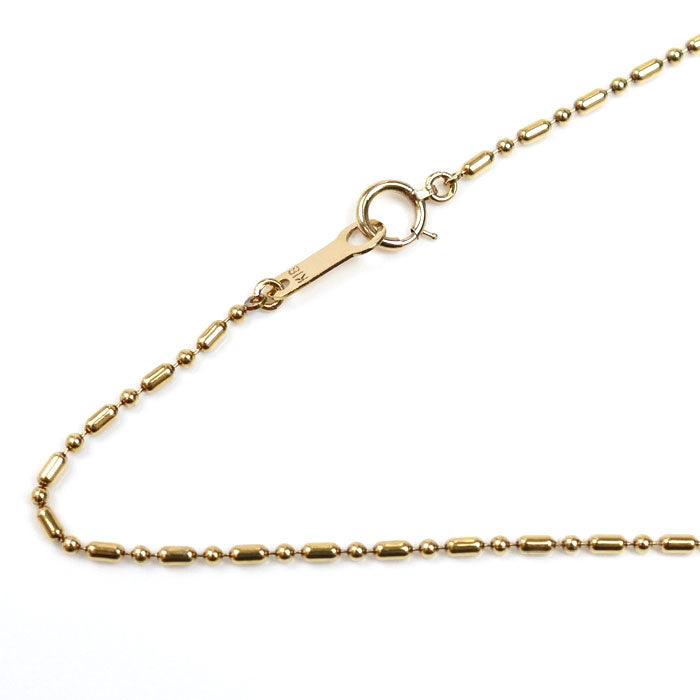 K18YG イエローゴールド ネックレス 4.1g 40cm レディース【中古】