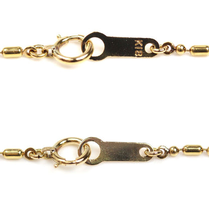 K18YG イエローゴールド ネックレス 4.1g 40cm レディース【中古】