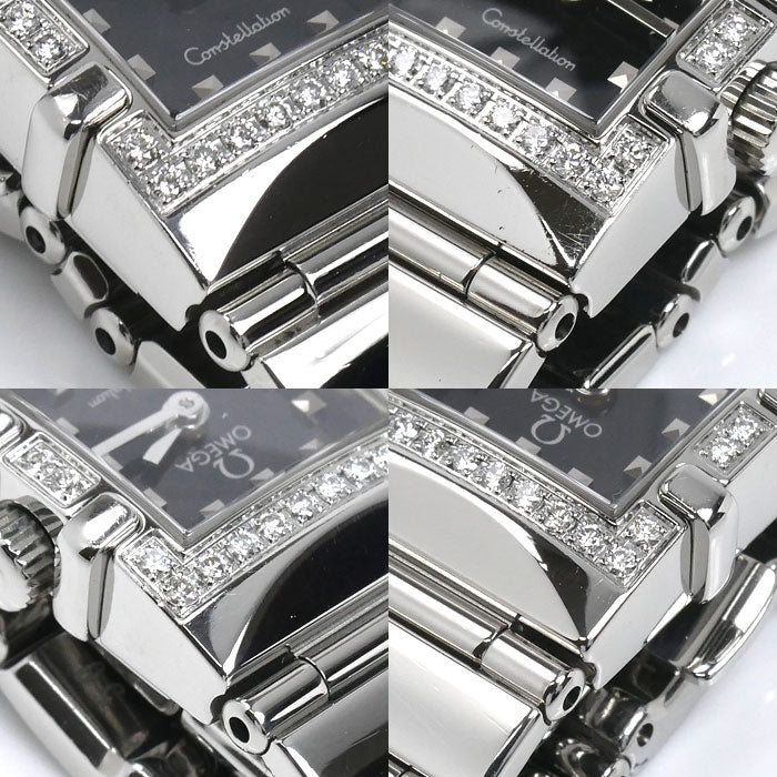 OMEGA オメガ コンステレーション カレ クアドラ 腕時計 電池式 1537.51 レディース【中古】