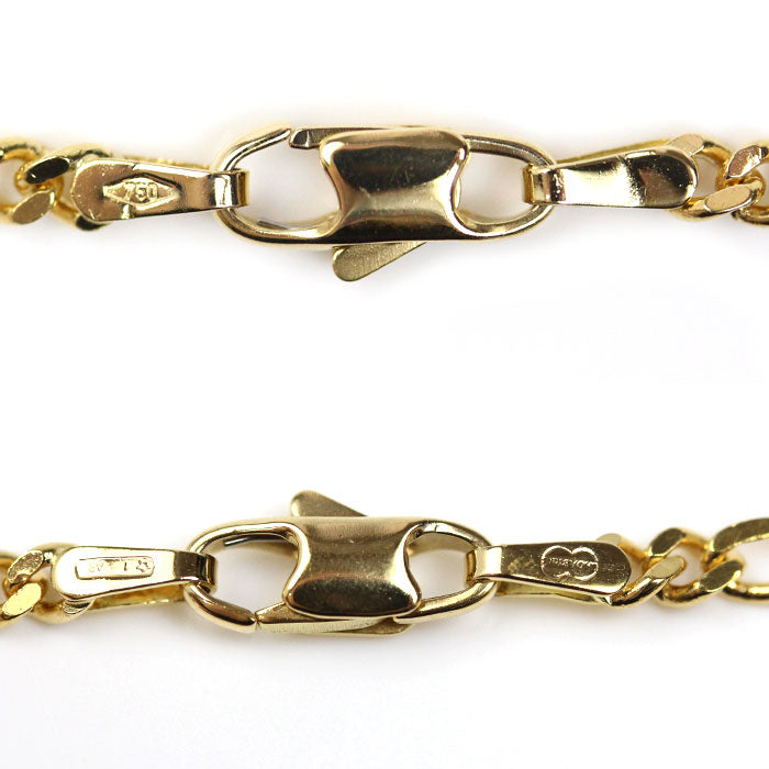 UNOAERRE ウノアエレ K18YG イエローゴールド ネックレス 15.0g 60cm ユニセックス【中古】