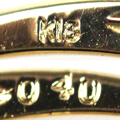 K18YG イエローゴールド サファイア・エメラルド・ルビー付き ペンダントトップ ダイヤモンド0.40ct 4.6g レディース【中古】