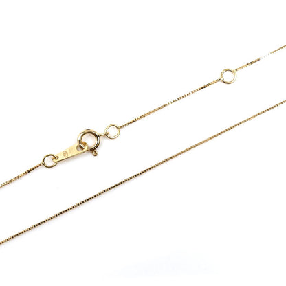 K18YG イエローゴールド ネックレス ベネチアン 0.9g 40cm レディース【中古】