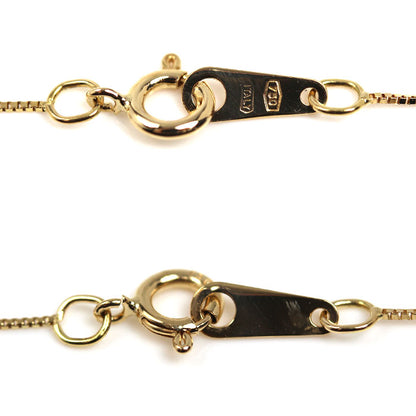 K18YG イエローゴールド ネックレス ベネチアン 0.9g 40cm レディース【中古】