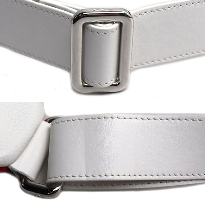 Christian Louboutin クリスチャンルブタン ファンキー ボディバッグ ホワイト 1255046H924 メンズ【中古】【美品】