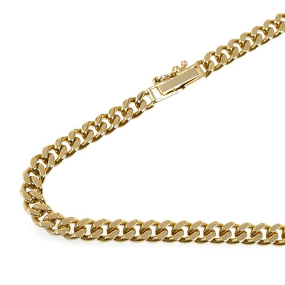 K18YG イエローゴールド ネックレス 喜平2面カット 30.0g 50cm メンズ【中古】