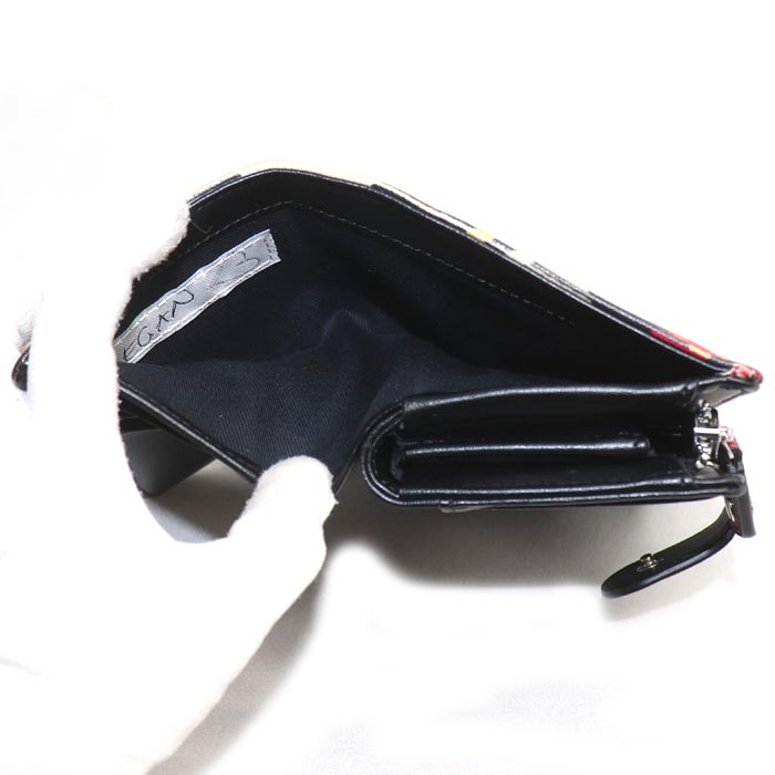 Vivienne Westwood ヴィヴィアンウエストウッド ヴィーガン チェック 二つ折り財布 51080028U レディース【中古】