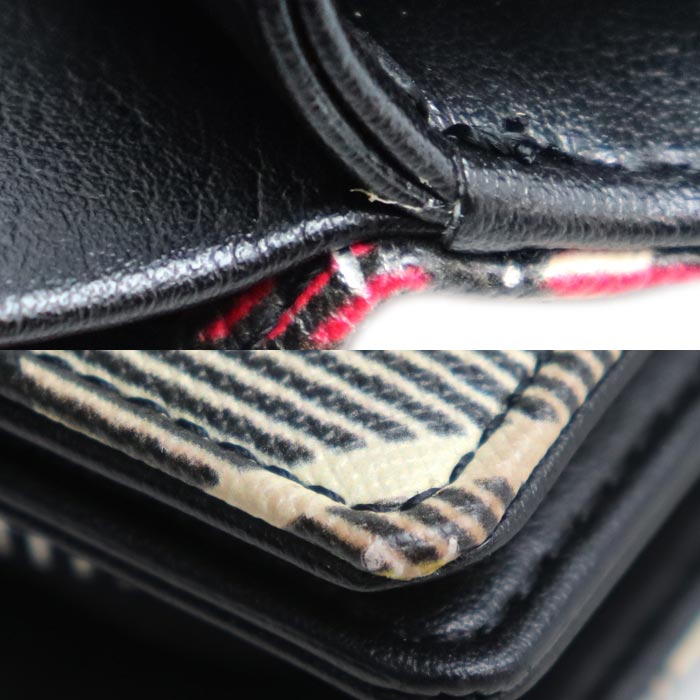 Vivienne Westwood ヴィヴィアンウエストウッド ヴィーガン チェック 二つ折り財布 51080028U レディース【中古】