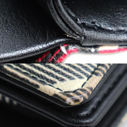 Vivienne Westwood ヴィヴィアンウエストウッド ヴィーガン チェック 二つ折り財布 51080028U レディース【中古】