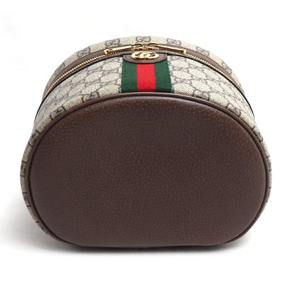 GUCCI グッチ オフィディア GG コスメティックケース ハンドバッグ ベージュ/ブラウン 611001 シェリーライン レディース【中古】