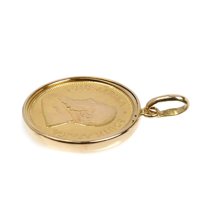 K21.6YG/K18YG クルーガーランド1/10OZ ペンダントトップ 4.0g 1981 ユニセックス【中古】