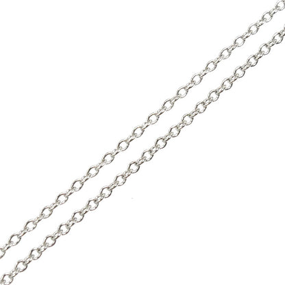 TIFFANY&Co. ティファニー Pt950プラチナ センチメンタルハート 3PD ネックレス ダイヤモンド 3.1g 42cm レディース【中古】