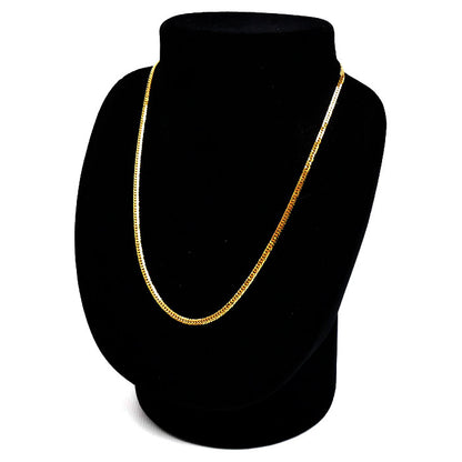 K18YG イエローゴールド アンクレット 喜平8面トリプルカット 10.3g 24cm ブレスレット レディース【中古】