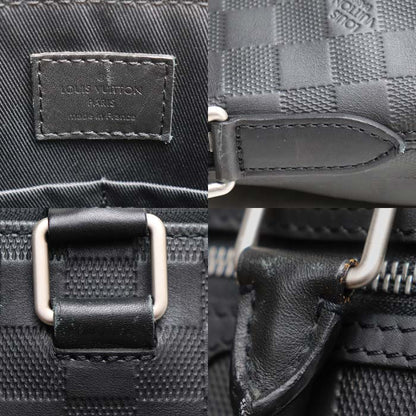 LOUIS VUITTON ルイ・ヴィトン アヴェニュー ブリーフケース ブリーフケース ダミエアンフィニ ブラック N41019 MB2168 メンズ【中古】