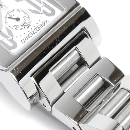 BVLGARI ブルガリ レッタンゴロ クロノグラフ 腕時計 電池式 RTC49S メンズ【中古】