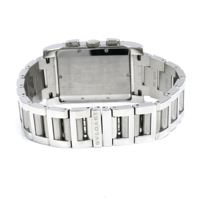 BVLGARI ブルガリ レッタンゴロ クロノグラフ 腕時計 電池式 RTC49S メンズ【中古】