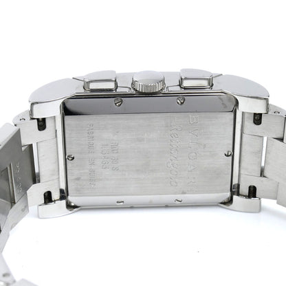 BVLGARI ブルガリ レッタンゴロ クロノグラフ 腕時計 電池式 RTC49S メンズ【中古】