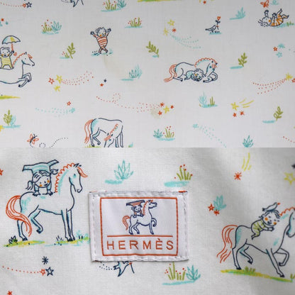 HERMES エルメス マザーズバッグ カブリオル トートバッグ ブルーナティエ レディース【中古】【美品】