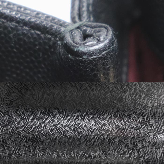 CHANEL シャネル ココハンドル 29 2Wayショルダーバッグ ブラック A92991 キャビアスキン レディース【中古】