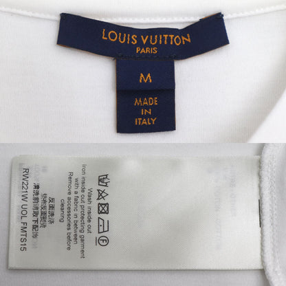 LOUIS VUITTON ルイ・ヴィトン シグネチャー ジッパーディテール Tシャツ 半袖Ｔシャツ ホワイト 1AIANZ M レディース【中古】【美品】