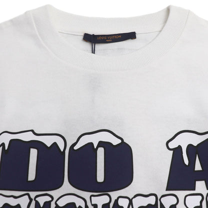 LOUIS VUITTON ルイ・ヴィトン DO A KICKFLIP 半袖Ｔシャツ ホワイト RM221 NPL HMY98W. S メンズ【未使用】【買取品】
