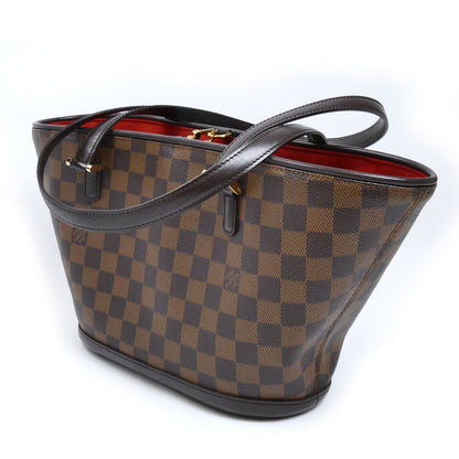 LOUIS VUITTON ルイ・ヴィトン マノスクPM トートバッグ ダミエ N51121 BA0068 レディース【中古】