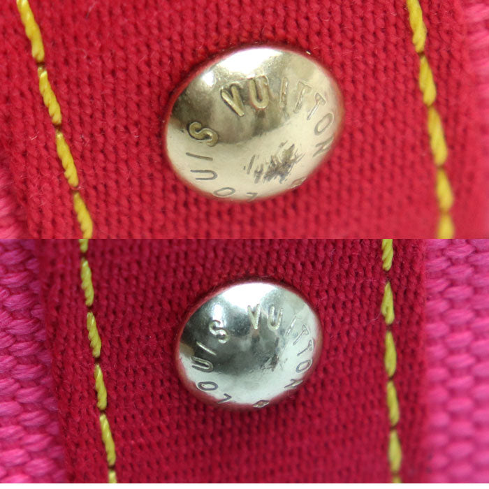 LOUIS VUITTON ルイ・ヴィトン カバMM トートバッグ アンティグア ピンク M40085 SP0016 レディース【中古】