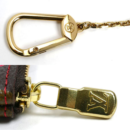 LOUIS VUITTON ルイ・ヴィトン ポシェットクレ コインケース モノグラムチェリー M95042 CA0025 レディース【中古】【美品】