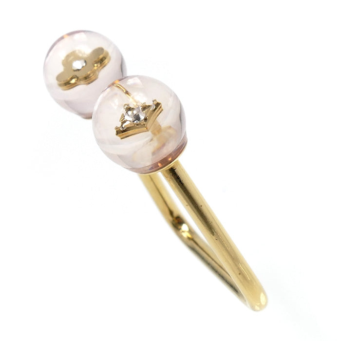 LOUIS VUITTON ルイ・ヴィトン バーグ バブルリング リング・指輪 M65421 14号 レディース【中古】