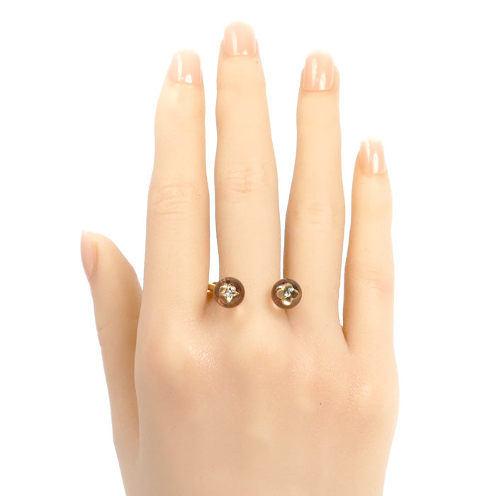 LOUIS VUITTON ルイ・ヴィトン バーグ バブルリング リング・指輪 M65421 14号 レディース【中古】